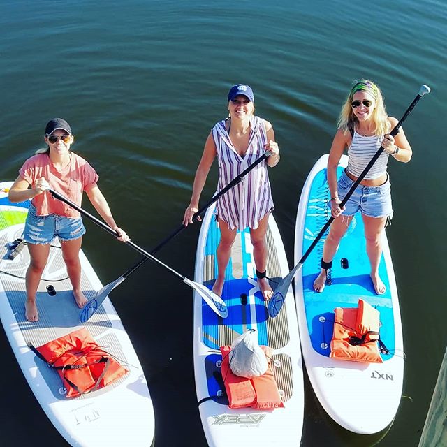 First ones out on the water! @carolyntimmons #siestakeypaddleboards #siestakey #siesta #sarasota #srq #beach
