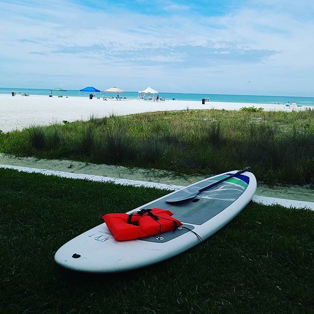 Time for a paddle on the gulf! #siestakeypaddleboards #siesta