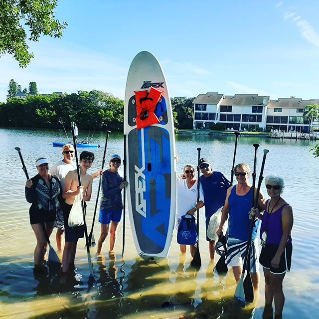 What a great group of paddleboarders this morning!