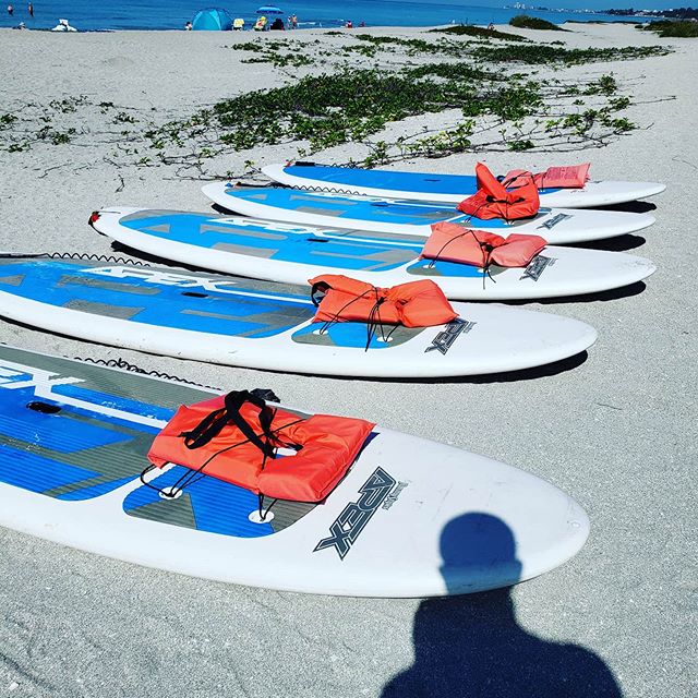It feels like summer today on Siesta Key. Sorry to tease you all that are stuck in the snow! #turtlebeach #siestakeypaddleboards #siestakey #siesta #winter