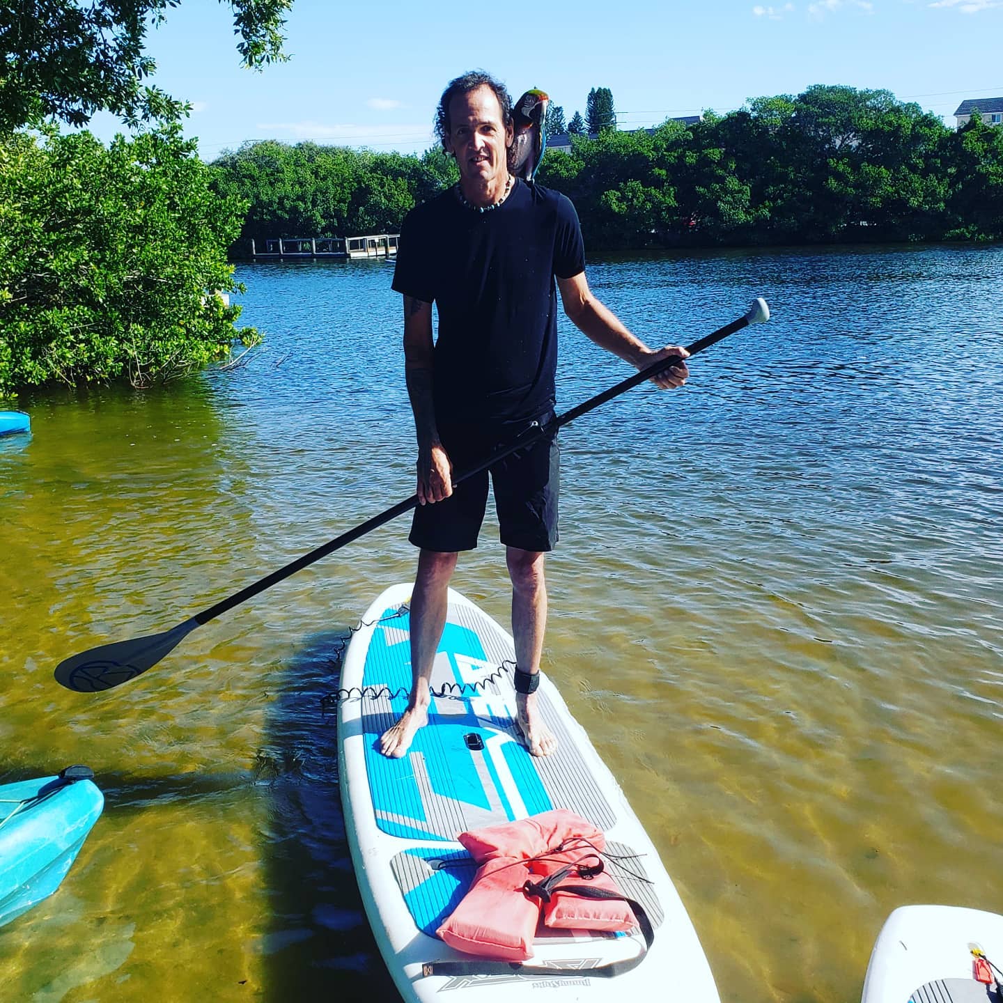 Paddling buddies! @siestakeypaddleboards  #siestakey #siesta